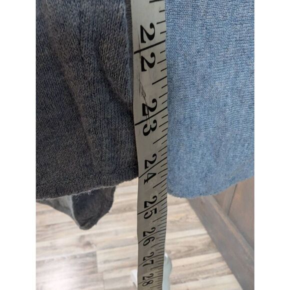 Michael Kors Sweater Women's Small Blue Knit Cotton Blend Hi-Low Tunic Pullover - Picture 6 of 9